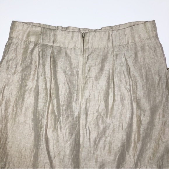 J. Crew Paperbag Waist Beige Mini Skirt 4 - Picture 5 of 5